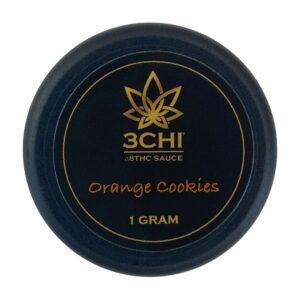 3Chi Delta-8 Orange Cookies Dabs Sauce