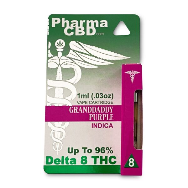 PharmaCBD Granddaddy Purple Delta-8-THC Vape
