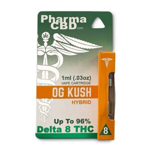 PharmaCBD OG Kush Delta-8-THC Vape Cartridge
