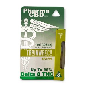 PharmaCBD Trainwreck Delta-8-THC Vape Cartridge
